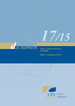 Dictamen 17/15 sobre el Anteproyecto de Ley de Turismo